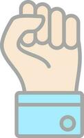 Hands Vector Icon Design