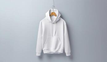 Blank hoodie for mockup design photo