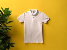 Blank Tshirt for mockup design photo
