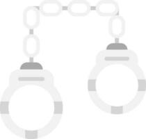 Handcuffs Vector Icon Design