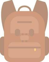 diseño de icono de vector de mochila