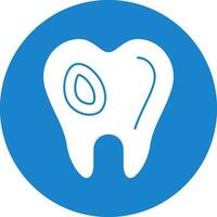 Caries Vector Icon Design