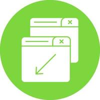 Shrink Vector Icon Design