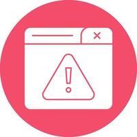 Error Vector Icon Design
