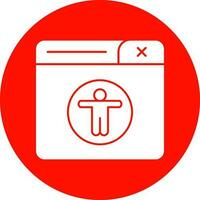 Accessability Vector Icon Design
