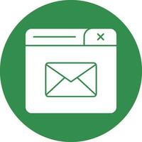 Contact Mail Vector Icon Design