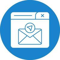 Send Mail Vector Icon Design