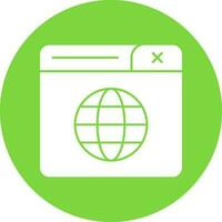 World Wide Web Vector Icon Design