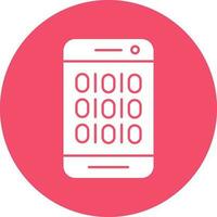 Binary Code Vector Icon Design