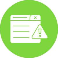 Warning Vector Icon Design