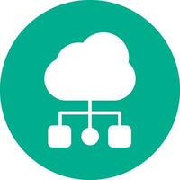 Cloud Computing Vector Icon Design