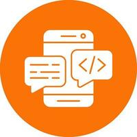 Conversation Vector Icon Design