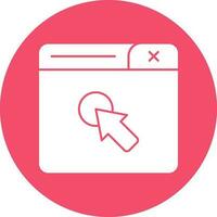 Click Vector Icon Design