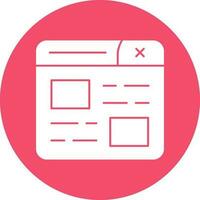 Web Site Vector Icon Design