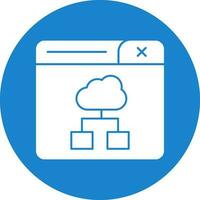 Cloud Computing Vector Icon Design
