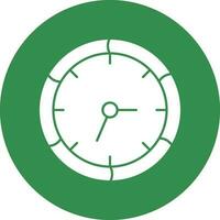 Clock Time Vector Icon Design
