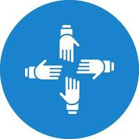Team Work Vector Icon Design