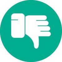 Dislike Vector Icon Design