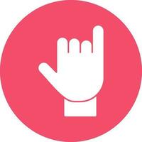 Pinky Swear Vector Icon Design