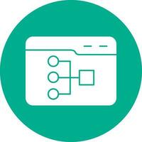 Site Map Vector Icon Design