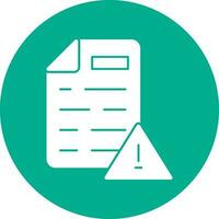 Warning Vector Icon Design