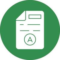 Exam Vector Icon Design