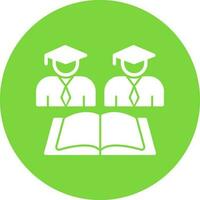 Alumni Vector Icon Design