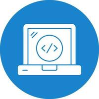 Web Coding Vector Icon Design