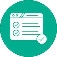 Checklist Vector Icon Design