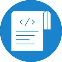 Coding Vector Icon Design