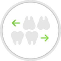 Teeths Vector Icon Design