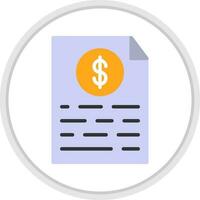 Medical Invoice Vector Icon Design