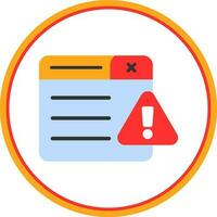 Warning Vector Icon Design
