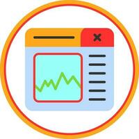 Graph Vector Icon Design