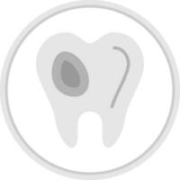 caries vector icono diseño