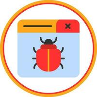 Bug Vector Icon Design