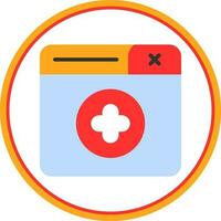 New Window Vector Icon Design