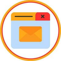 Contact Mail Vector Icon Design