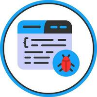 Bug Vector Icon Design
