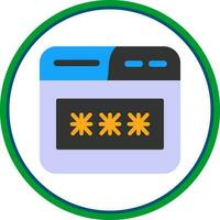 Password Vector Icon Design