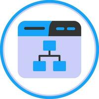 Algorithm Vector Icon Design
