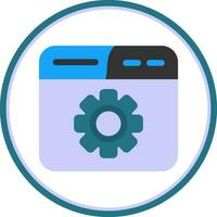 Web Browser Vector Icon Design