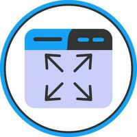 Expand Vector Icon Design
