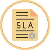 Sla Vector Icon Design