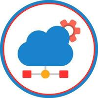 Cloud Computing Vector Icon Design