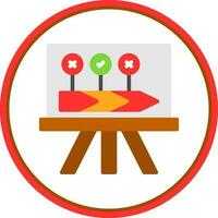 Value Chain Vector Icon Design