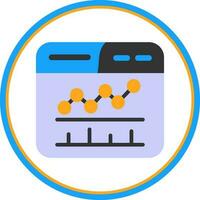 Analytics Vector Icon Design
