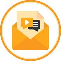 Email Marketing Vector Icon Design