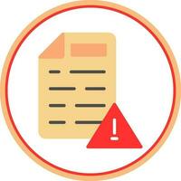 Warning Vector Icon Design