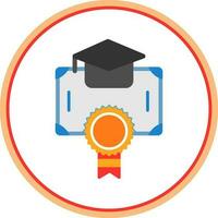 Bachelors Degree Vector Icon Design